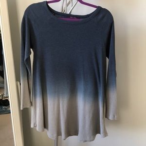 longsleeve blue ombré sweater